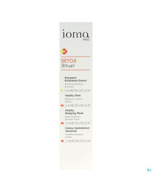 Ioma tabs rituel detox 7x1ml