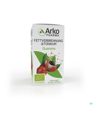 Arkogelules guarana bio    caps 40