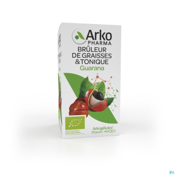 Arkogelules guarana bio    caps 40