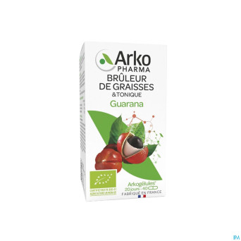 Arkogelules guarana bio    caps 40