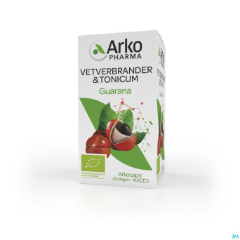 Arkogelules guarana bio    caps 40