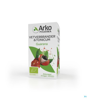 Arkogelules guarana bio    caps 40