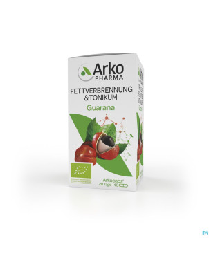 Arkogelules guarana bio    caps 40