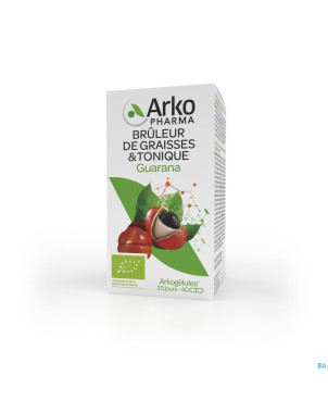Arkogelules guarana bio    caps 40