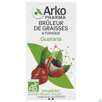 Arkogelules guarana bio    caps 40