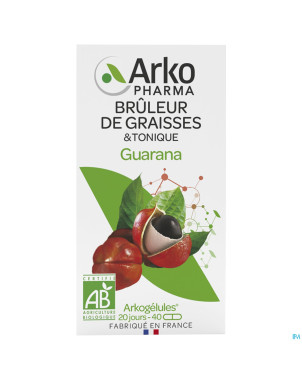 Arkogelules guarana bio    caps 40