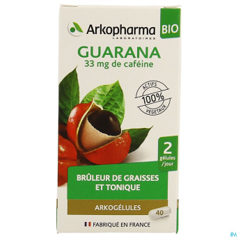 Arkogelules guarana bio    caps 40