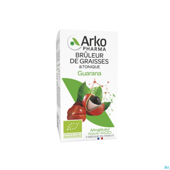 Arkogelules guarana bio    caps 40