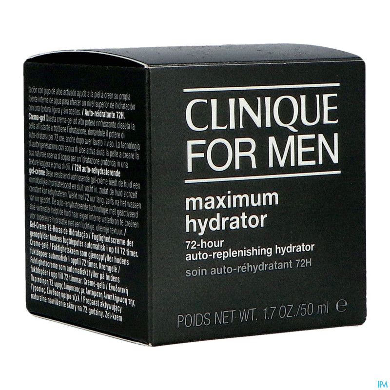 Clinique for men maximum hydrator 72hr 50ml