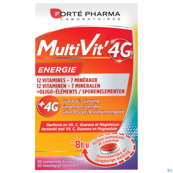Multivit' 4g energie comp 30
