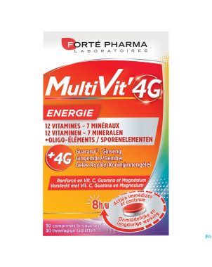 Multivit' 4g energie comp 30