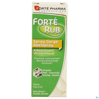 Forterub spray gorge adoucissant 15ml