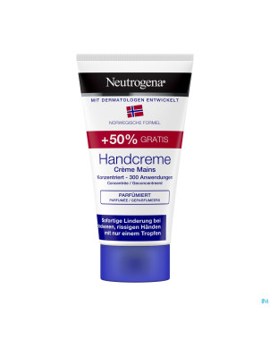 Neutrogena f/n creme mains parf  50ml +50% gratuit