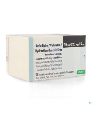 Amlodipine valsar.hydrochloro.krka10/320/25,0mg 98