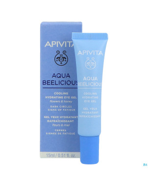 Apivita aqua beelicious cooling eye gel  tube 15ml