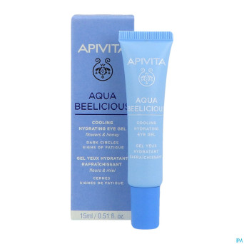 Apivita aqua beelicious cooling eye gel  tube 15ml
