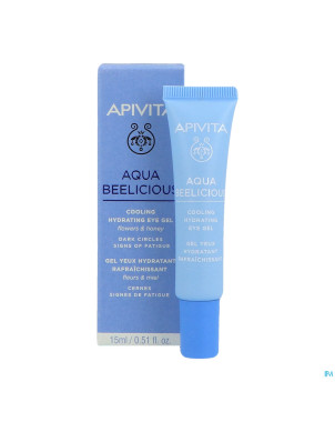 Apivita aqua beelicious cooling eye gel  tube 15ml