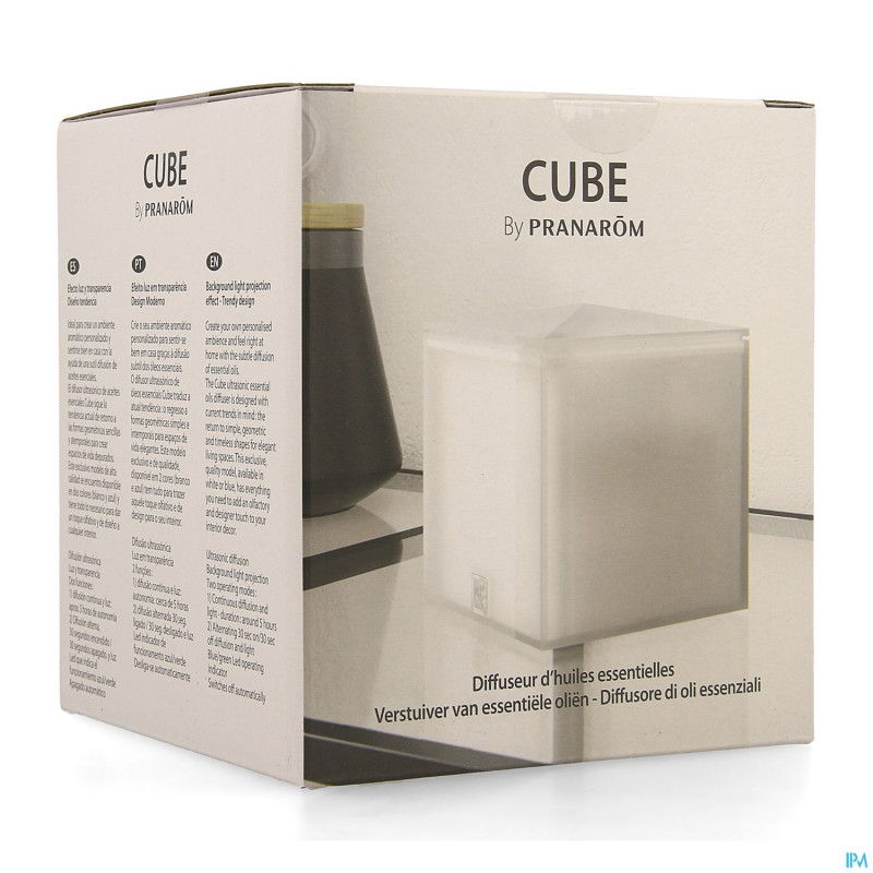 Diffuseur cube gris