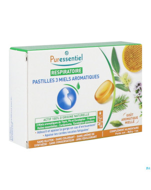 Puressentiel respiratoire pastilles miel    18