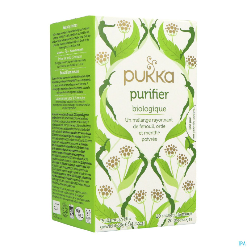 Pukka cleanse bio sach. 20