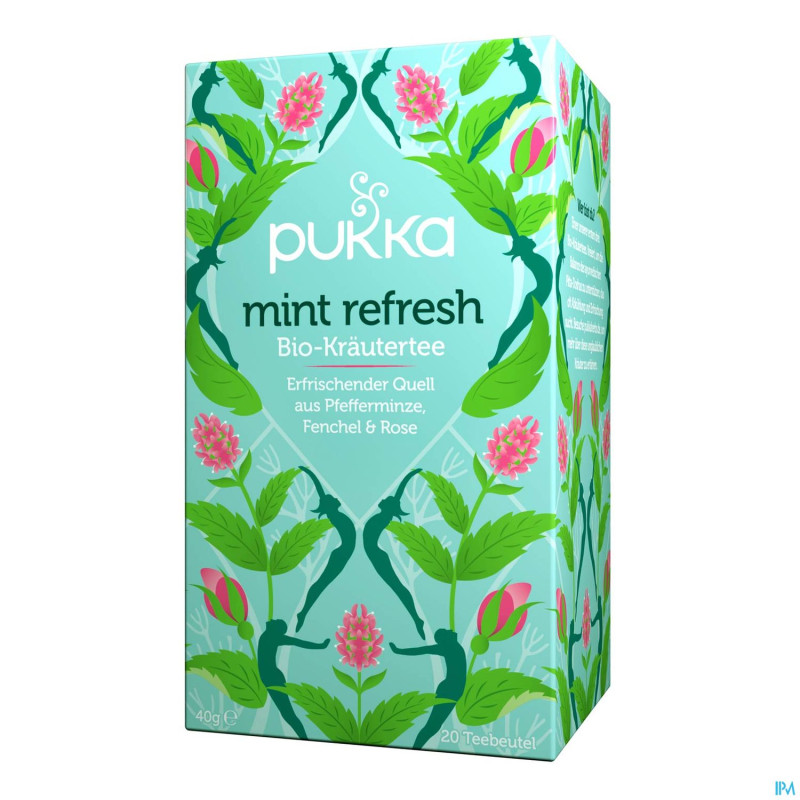 Pukka mint refresh bio sach. 20