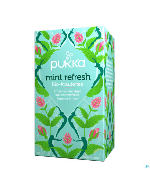 Pukka mint refresh bio sach. 20