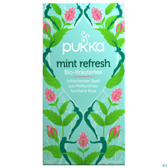 Pukka mint refresh bio sach. 20