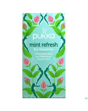 Pukka mint refresh bio sach. 20