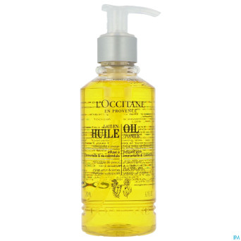 L'occitane cleanser lait  huile infus net 200ml