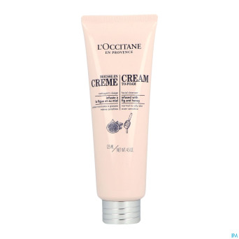 L'occitane cleanser creme mousse infus nett 125ml
