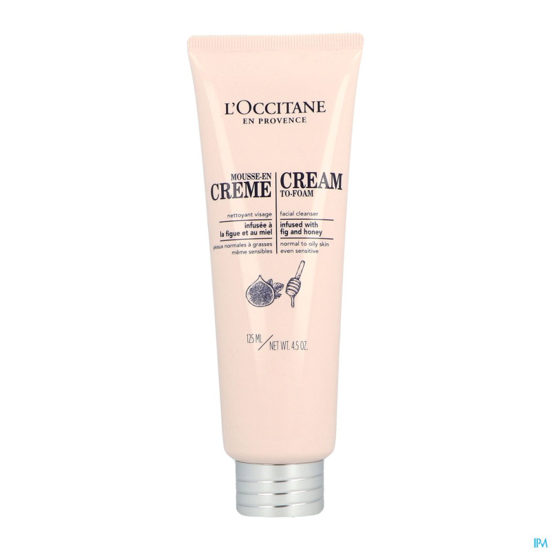 L'occitane cleanser creme mousse infus nett 125ml