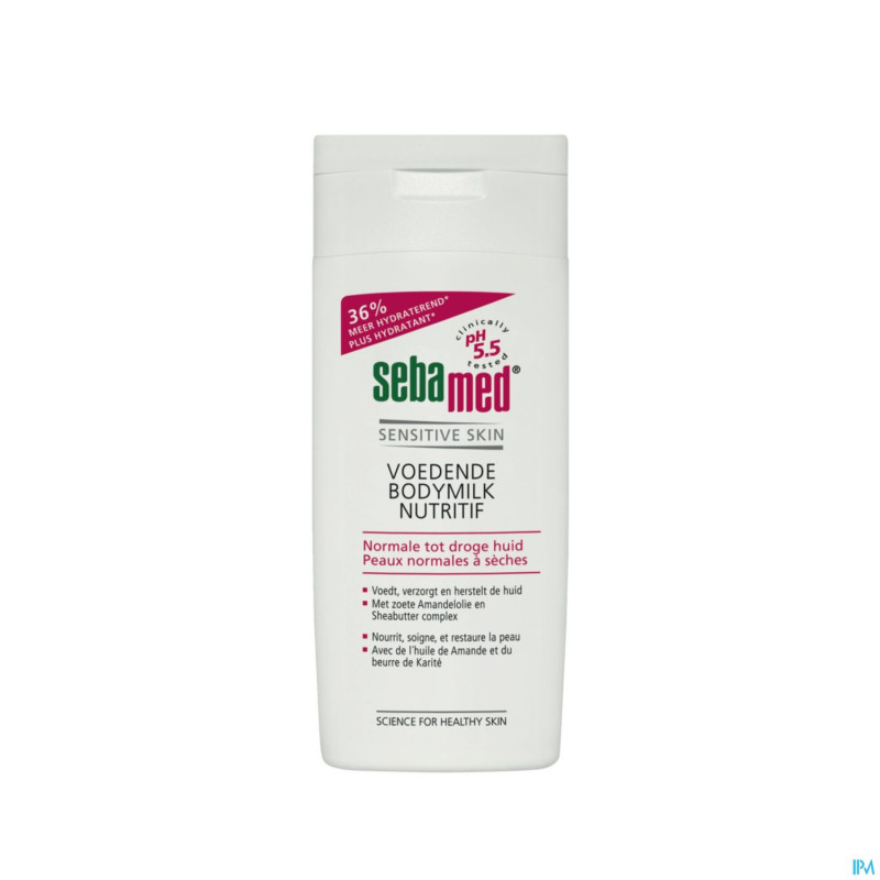 Sebamed bodymilk peau sensible seche    200ml