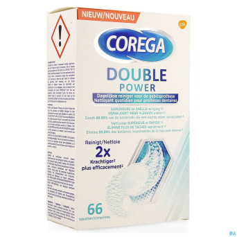 Corega double power    comp 66