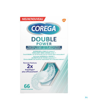 Corega double power    comp 66