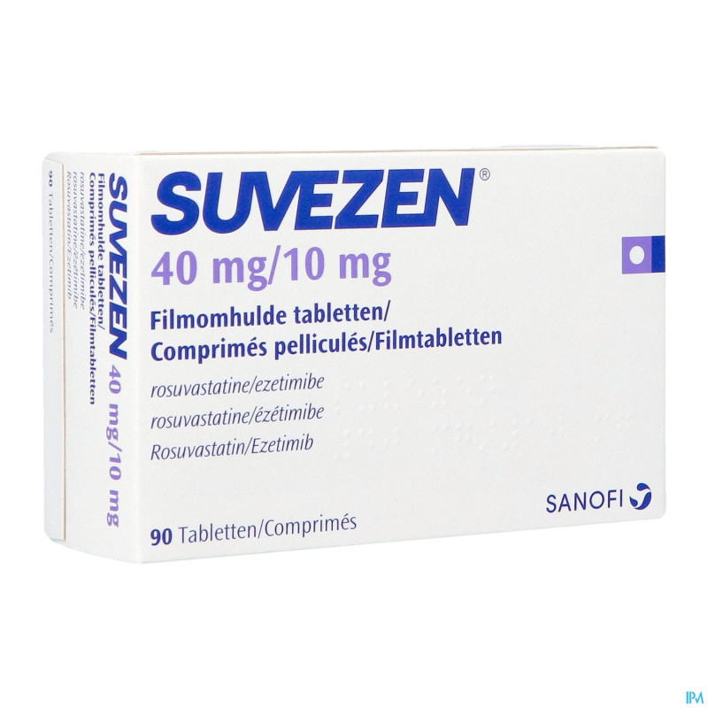 Suvezen 40mg/10mg comp pell  90