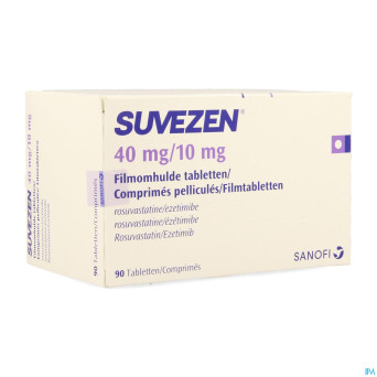 Suvezen 40mg/10mg comp pell  90
