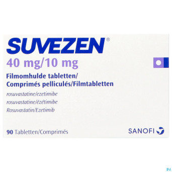Suvezen 40mg/10mg comp pell  90