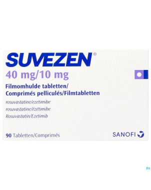Suvezen 40mg/10mg comp pell  90