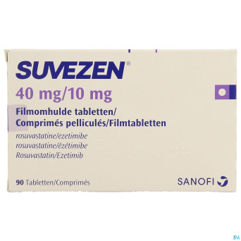 Suvezen 40mg/10mg comp pell  90