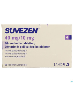 Suvezen 40mg/10mg comp pell  90