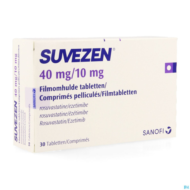 Suvezen 40mg/10mg comp pell  30