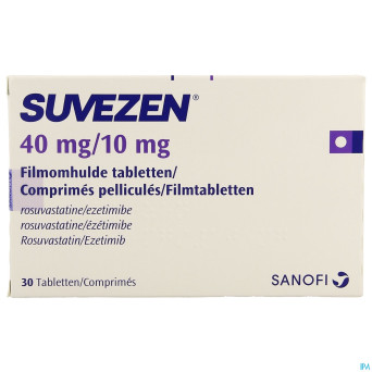 Suvezen 40mg/10mg comp pell  30