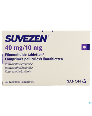 Suvezen 40mg/10mg comp pell  30