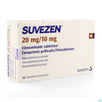 Suvezen 20mg/10mg comp pell  30