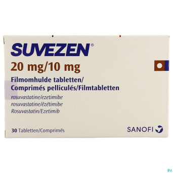 Suvezen 20mg/10mg comp pell  30