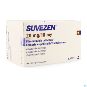 Suvezen 20mg/10mg comp pell  90
