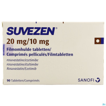 Suvezen 20mg/10mg comp pell  90
