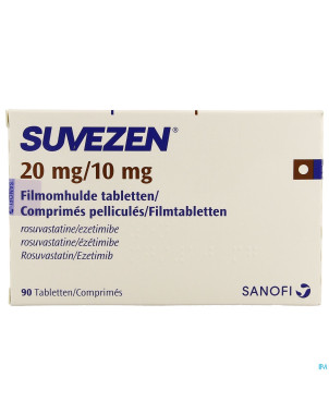Suvezen 20mg/10mg comp pell  90