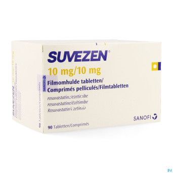 Suvezen 10mg/10mg comp pell  90
