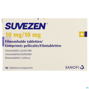 Suvezen 10mg/10mg comp pell  90